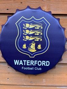 waterford fc metal wall cap