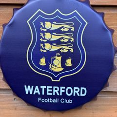 waterford fc metal wall cap