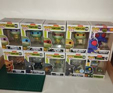 Funko Pop! Teenage Mutant Ninja Turtles Full Set + 2 Bonus Figures