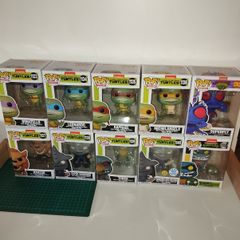 Funko Pop! Teenage Mutant Ninja Turtles Full Set + 2 Bonus Figures