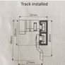 Pvc track curtain rails Image 6