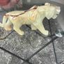 Luxury Hand-Carved Marble Tiger Image 3