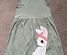 H&M girls cute bunny dress 6-8 years 122-128cm