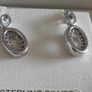 ladies silver earrings Image 7