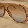 Vintage style aviator sunglasses Image 3