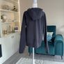 Men's Black Full-Zip Hoodie from Nike Image 9