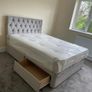 Brand New Stylish King Size Divan Beds. Multiple Headboard Designs. Storage Drawers And Tufted Memory Foam Mattresses Available Image 7