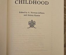 An Irish Childhood.  Ny A. Norman Jeffares And Antony Kamm.  First Edition Hardback In Good Condition.  See Photos For Same.