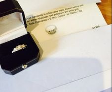 Diamond Trilogy Ring