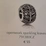 New genuine Pandora sparkling leaves charm Image 5