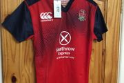 England Rugby. Brand New With Tags.Official Canterbury England Sevens Away Alternate Jersey. Collect In Dublin Or Receive Via Post.