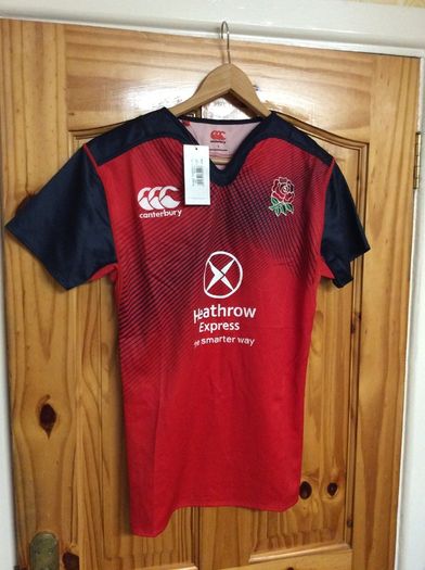 England Rugby. Brand New With Tags.Official Canterbury England Sevens Away Alternate Jersey. Collect In Dublin Or Receive Via Post.
