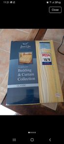 curtains with tiebacks  66 x 72 tabtop