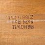 solid ash dining table Image 4