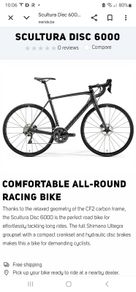 as new merida scultura disc ultegra