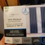 100% Blackout curtains - Indigo coloured Image 2