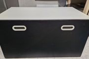 IKEA bench with toy storage + bench pad