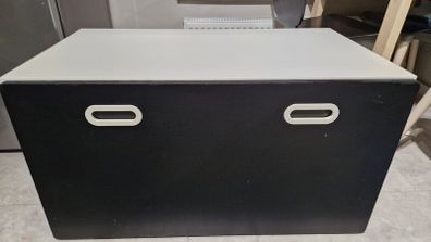 IKEA bench with toy storage + bench pad