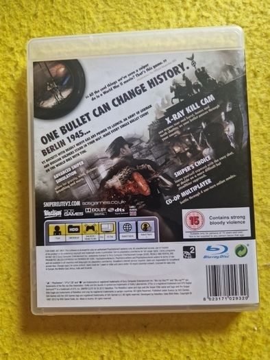 Sniper Elite V2 PlayStation3 Ps3 games Original