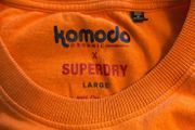 Superdry Komodo T-shirt orange size L