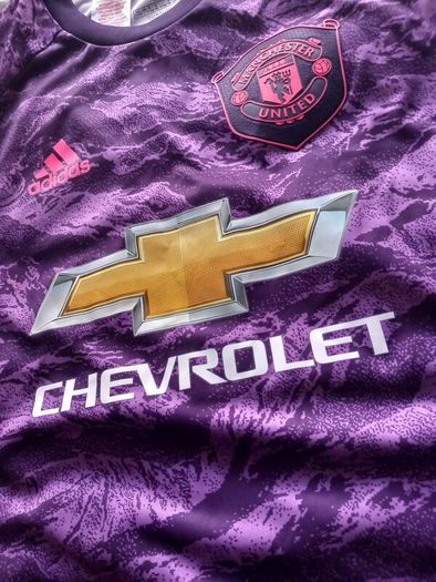 manchester united goalkeeper jersey kids L