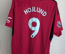 t-shirt, Adidas authentic Manchester United 23/24 Home Jersey hojlund 9