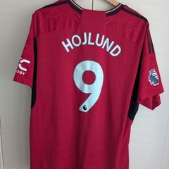 t-shirt, Adidas authentic Manchester United 23/24 Home Jersey hojlund 9