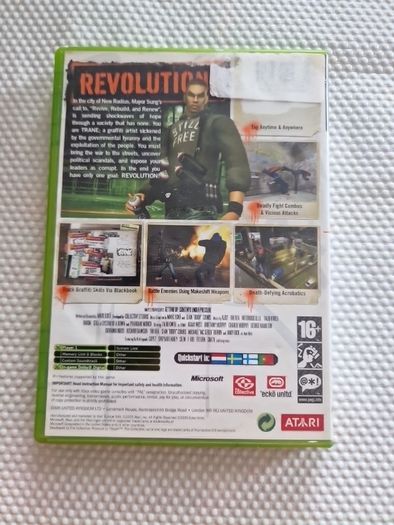Marc Ecko s Getting Up contents under pressure Xbox Original