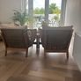 Garden 3seater and 2 arm chairs for sale Image 3
