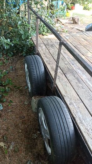 PRICE DROP! Trailer, double axle, 9ft x 5ft