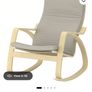 IKEA "Poang" Rocking Chair Image 4