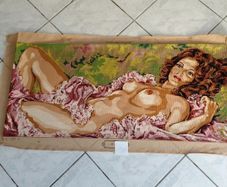 Beautiful large French tapestry