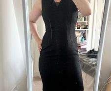 Black Tahari Dress UK10