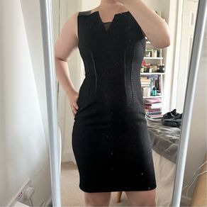 Black Tahari Dress UK10