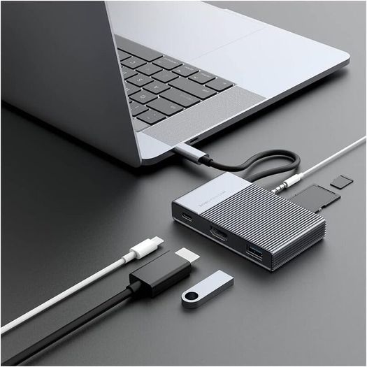 HyperDrive GEN2 6-In-1 USB-C Dock with 100W Power Delivery