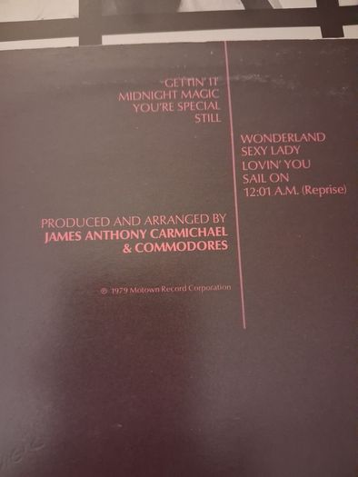 Commodores - Midnight Magic - 1979 vinyl LP