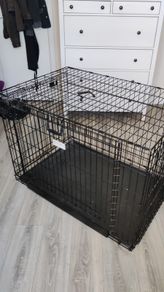 Large dog training crate