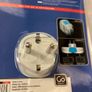 Twin UK to Europe Adaptor with Nightlight Image 2
