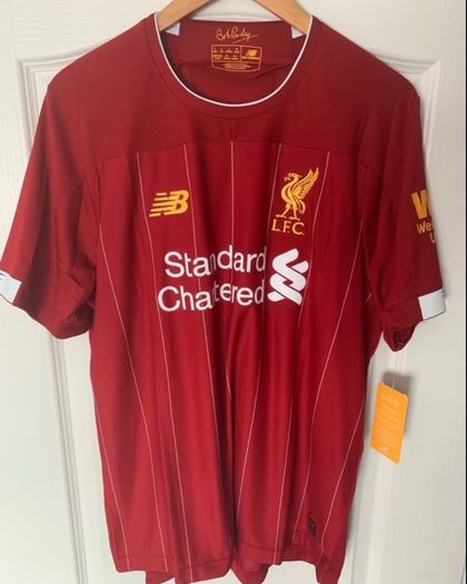 BNWT Liverpool 19/20 Original Premiership winning NB signed Fabinho jersey with COA