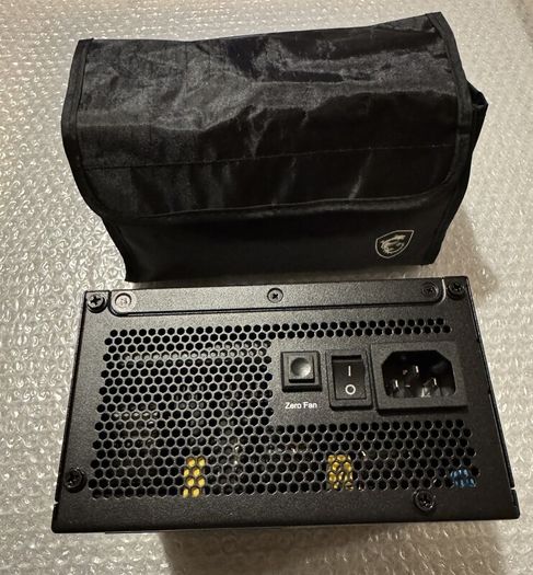 MSI A850G PCIE 5 Gaming Power Supply - Full Modular - 80 Plus 850W
