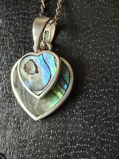 silver necklace