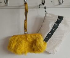 Sisley Rabbit Fur Bag
