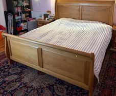 Super King bed frame with TEMPUR mattress included