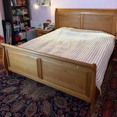 Super King bedframe with/without TEMPUR mattress