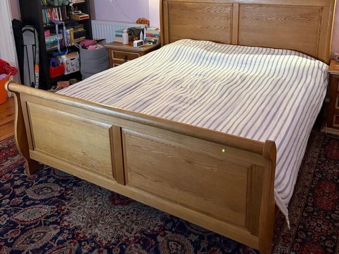 Super King bed frame with TEMPUR mattress included