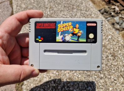 Super Soccer Snes Super Nintendo Arcade Retro Games Original
