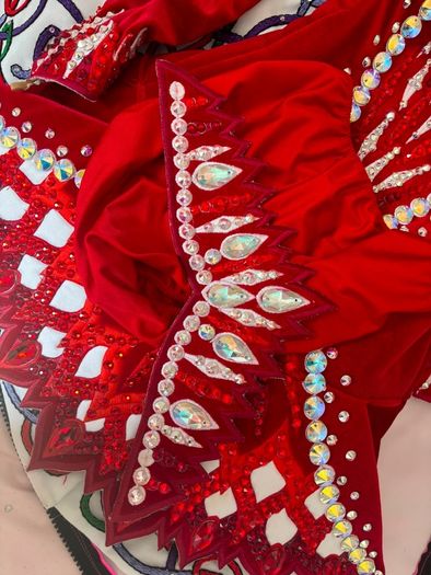 Irish dancing costume