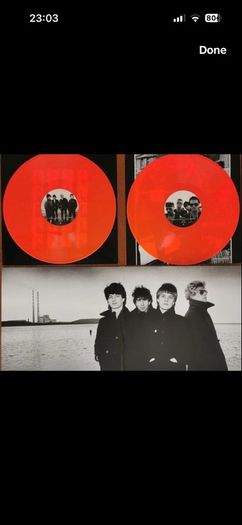 U2 18 Singles 2LP Neon Orange Vinyl  ( NEW / Sealed )