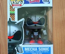 Funko Pop 1173 Sonic The Hedgehog Mecha Sonic Sega Anime Manga Japan Figure