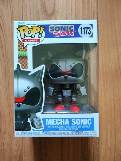 Funko Pop 1173 Sonic The Hedgehog Mecha Sonic Sega Anime Manga Japan Figure